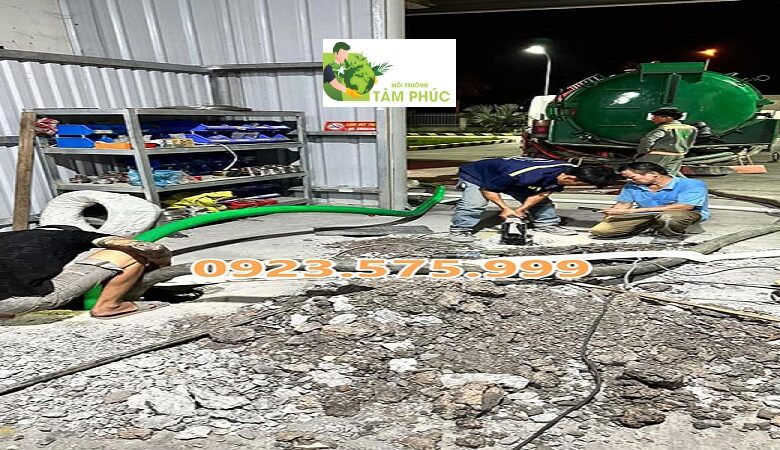 Hút hầm cầu tại Tiền Giang